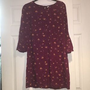 Women’s Fall Floral Dress
